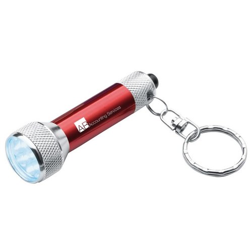 DISC 7 LED Keyring Torch Main Image