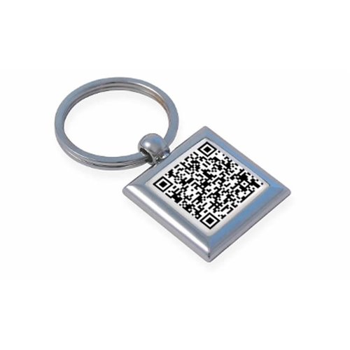 Gemini Keyring - QR Code Main Image