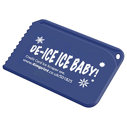Credit Card Ice Scraper - Printed Main Image