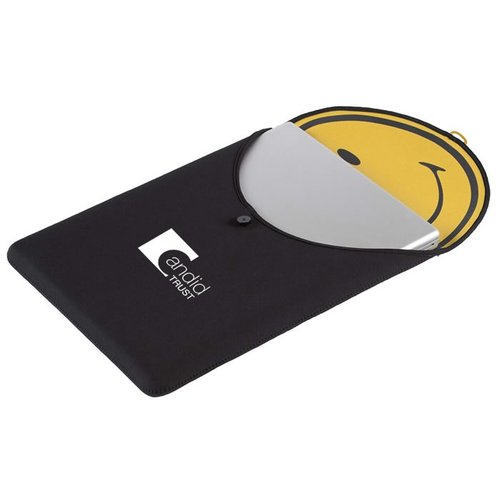DISC Smiley Laptop Sleeve Main Image