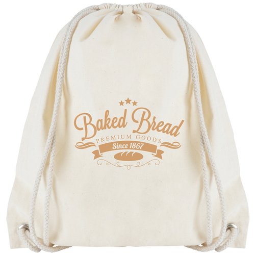 Electra Cotton Drawstring Bag - Printed Main Image