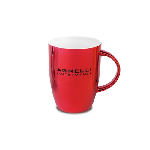 DISC Elite Chrome Porcelain Mug Main Image