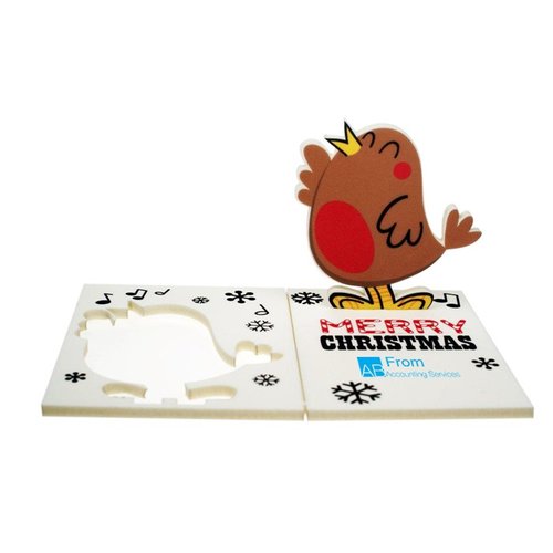 Christmas Greeting Mailer - Robin Main Image