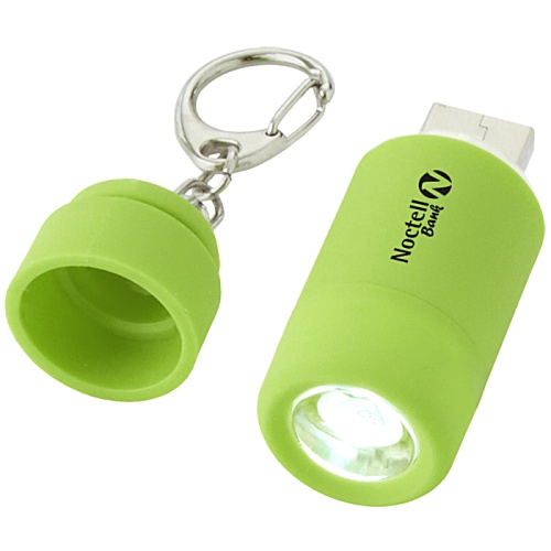 DISC Avior Rechargeable LED Keyring Torch Main Image