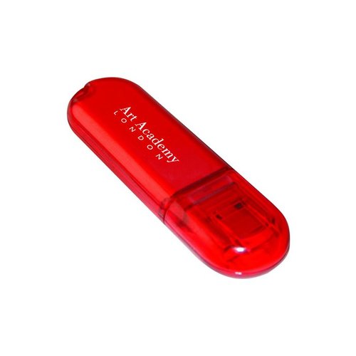 1gb Oval Translucent Flashdrive Main Image