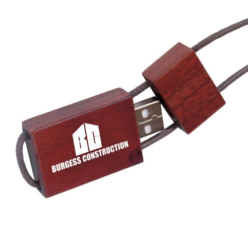 DISC 2gb Wooden Flashdrive Main Image