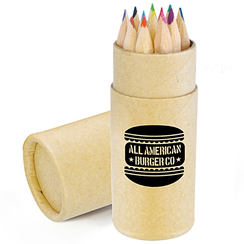 Grimond 12 Colouring Pencil Tube - Printed Main Image