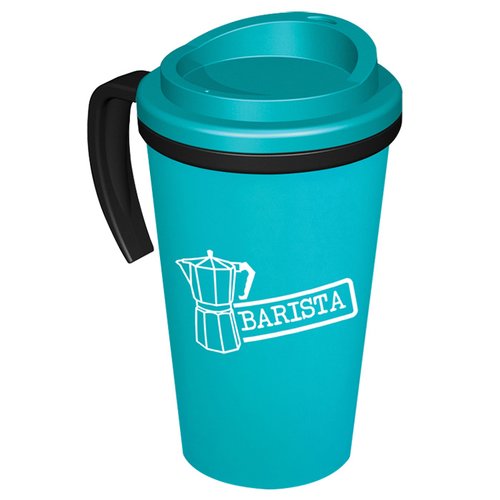 Americano Grande Travel Mug - Coloured with Black Handle Main Image