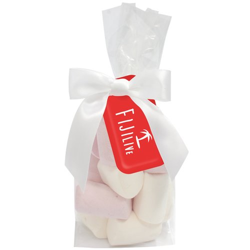 DISC Large Swing Tag Bag - Marshmallows Main Image