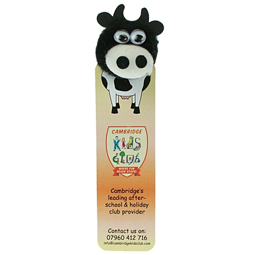 Animal Bug Bookmarks - Cow Main Image
