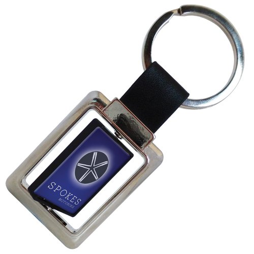DISC Spinner Metal Keyring Main Image