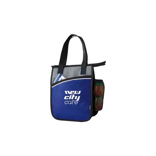DISC Koozie™ Vertical Lamintated Lunch Cooler Bag Main Image