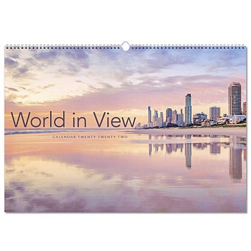 Wall Calendar - World in View Main Image