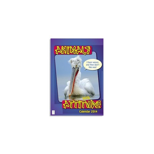 DISC Wall Calendar - Animals with Attitude Main Image