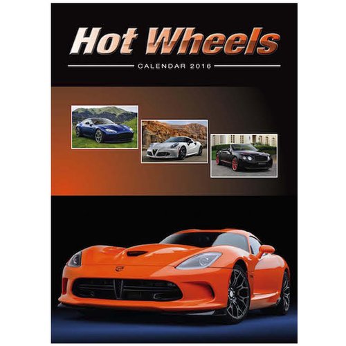 DISC Wall Calendar - Hot Wheels Main Image