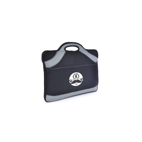 DISC Two Tone Neoprene Laptop Bag Main Image