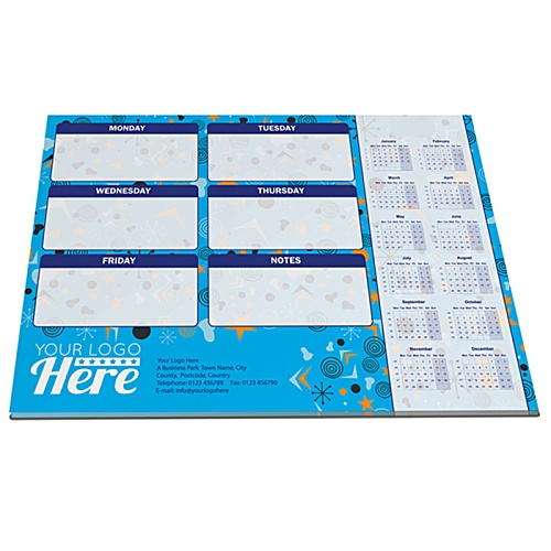 A3 25 Sheet Deskpad - Digital Printed Main Image