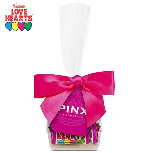 DISC Mini Sweet Bag - Love Hearts Main Image