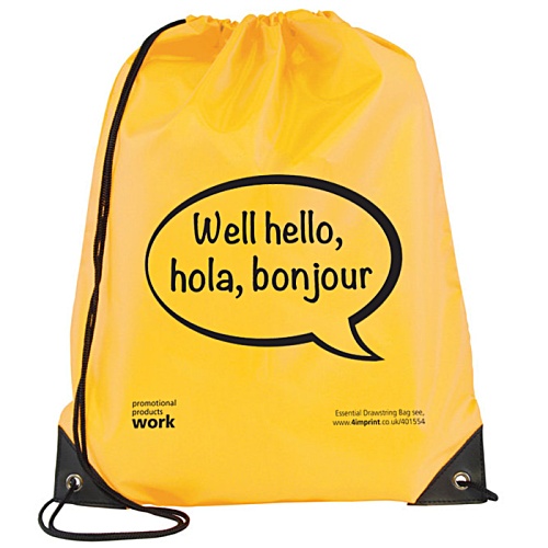 Essential Drawstring Bag - Printed Main Image