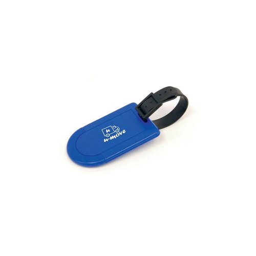 DISC Plastic Luggage Tag Main Image