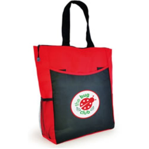DISC Deluxe Two Tone Shopper - Full Colour Main Image