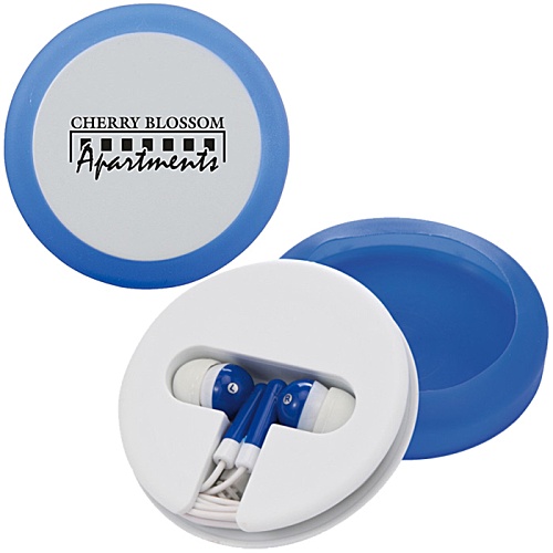 DISC Flexi-Case Earphones - Printed Main Image