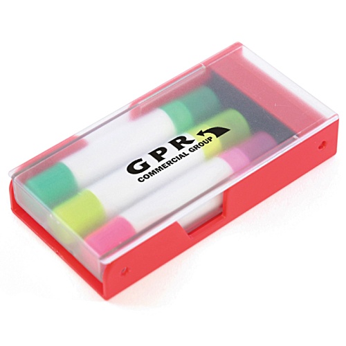 DISC Phone Stand with Gel Crayon Highlighters Main Image