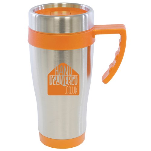 Colour Trim Travel Mug - Printed Main Image