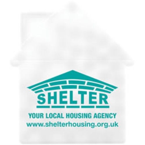 House Shaped Mint Cards - Printed Main Image