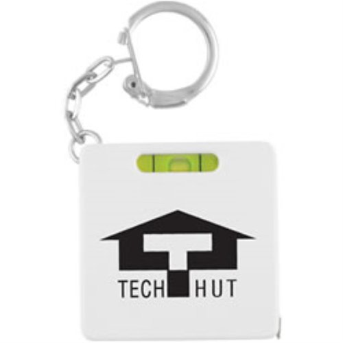 Spirit Level Tape Measure Keyring - Printed Main Image