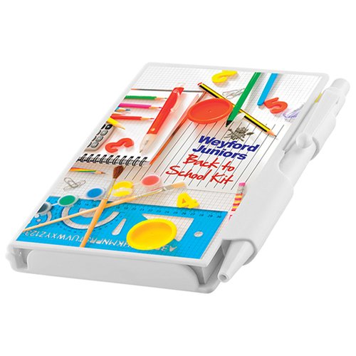 DISC Sticky Notepad & Pen - Digital Print Main Image