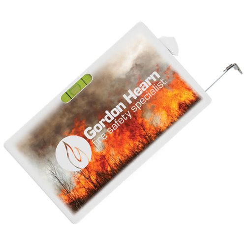 Spirit Level Tape Measure - Full Colour Main Image