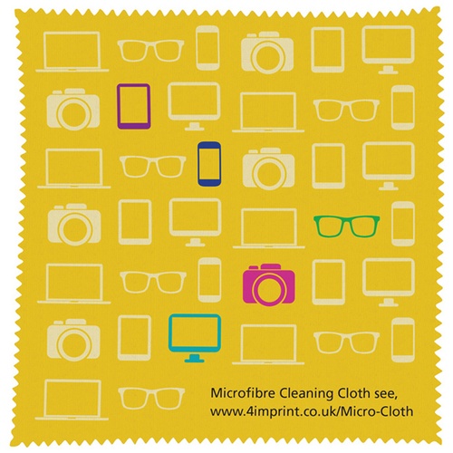 Microfibre Cleaning Cloth - Small - Digital Print Main Image