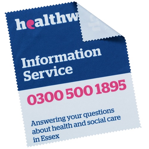 Microfibre Cleaning Cloth - Large - Digital Print Main Image