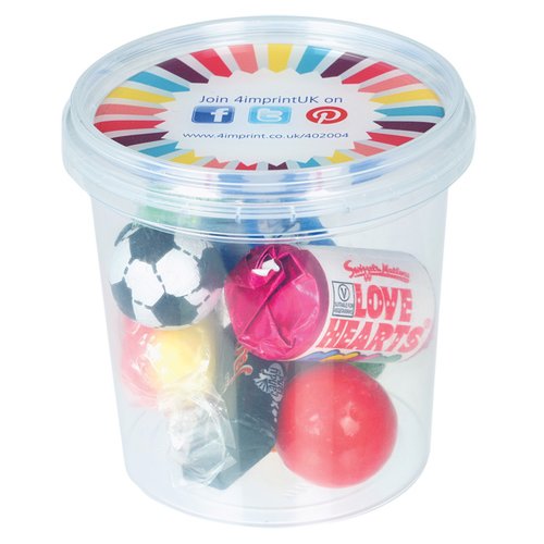 DISC 4imprint Sweet Tub - Retro Sweets Main Image