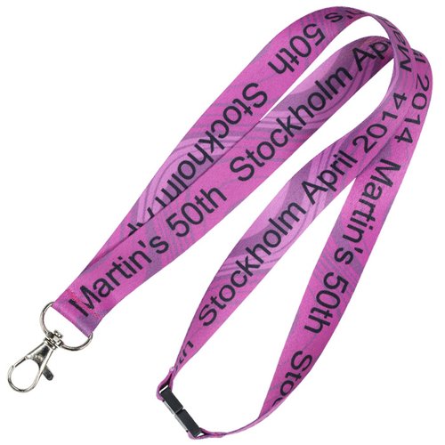 15mm Heat Transfer Lanyard - 3 Day Main Image