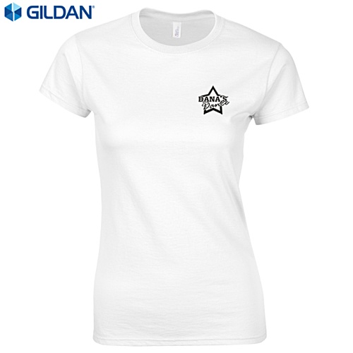 Gildan Women's Softstyle Ringspun T-Shirt - White Main Image