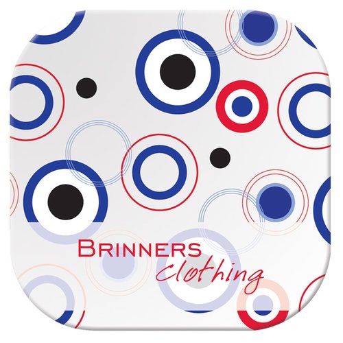 Brite-Mat Coaster - Retro Design Main Image