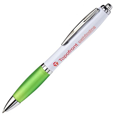DISC Curvy Pen - White - 3 Day Main Image