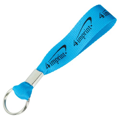 Polyester Keyring with Metal Clip Main Image
