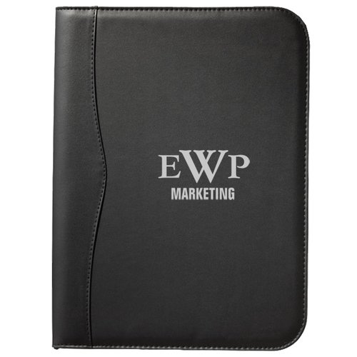 A4 Ebony Zipped Conference Folder Main Image