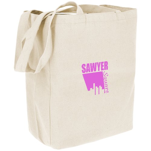 Bordeaux Cotton Bag - Natural Main Image