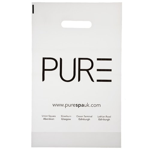 Biodegradable Promotional Carrier Bag - Medium - Clear Main Image