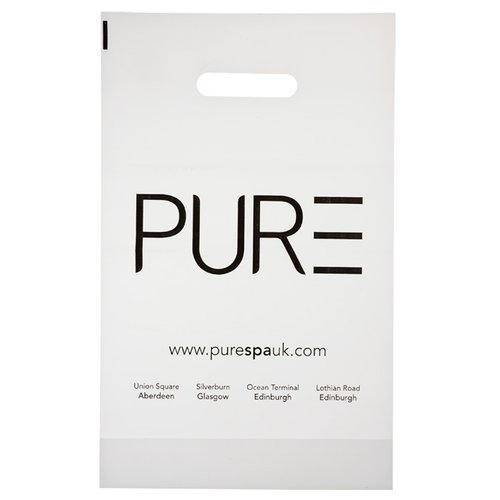 Biodegradable Promotional Carrier Bag - Medium - Frosted Main Image