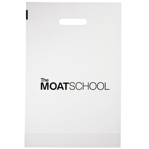 Biodegradable Promotional Carrier Bag - Tall - Frosted Main Image