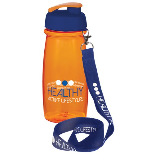 Pulse Sports Bottle - Flip Lid with Lanyard Main Image