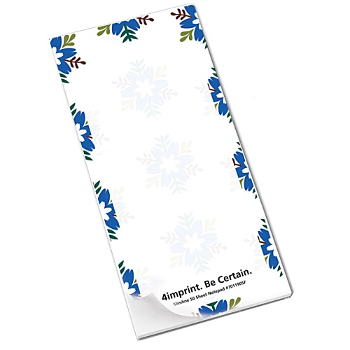 Slimline 50 Sheet Notepad - Digital Print Main Image