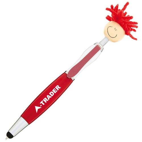 DISC Mop Head Stylus Pen with Screen Cleaner Main Image