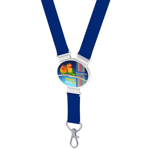 Snap Lanyard - Elliptical - Digital Print Main Image