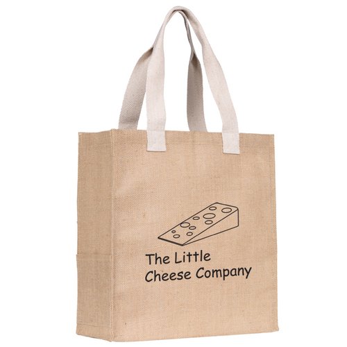 Dargate Jute Tote Bag - Natural Main Image